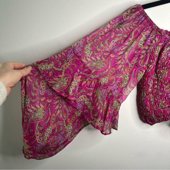 Misa Los Angeles Ilsa Crop Top XS - Picture 5 of 7